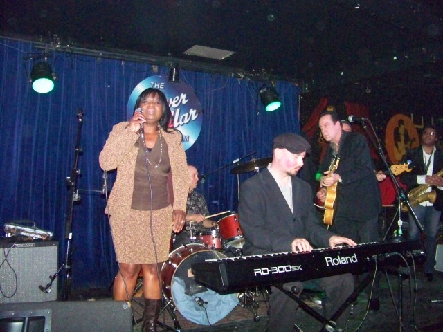 Diana Braithwaite and band