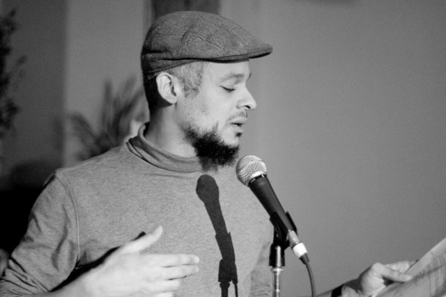 Kaie Kellough performing 2