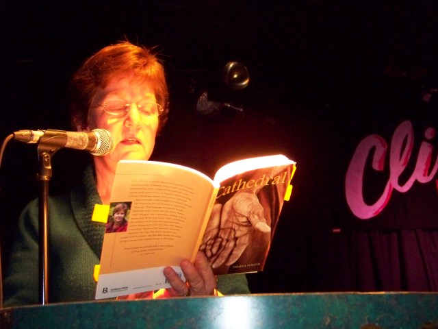Pamela Porter reading at Clintons