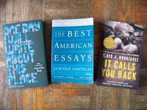 Winter 2013 Memoir Reading List