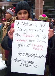 Cheyenne Wesley holding photo